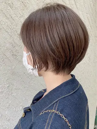 ショート カラー ストカール✨ デジタルパーマ✨植松のヘアスタイル