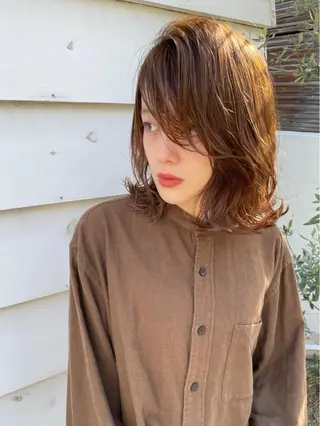 セミロング 大人女性ショート専門 tomodaのヘアスタイル