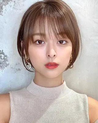ショート 新宿　ショート・ボブ カットモデル募集のヘアスタイル