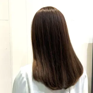セミロング 髪質改善 /市村 優音のヘアスタイル