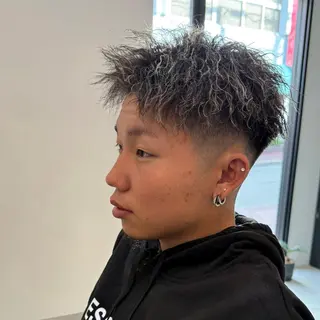 カラー パーマ メンズ メンズ特化 美容師misakiのヘアスタイル