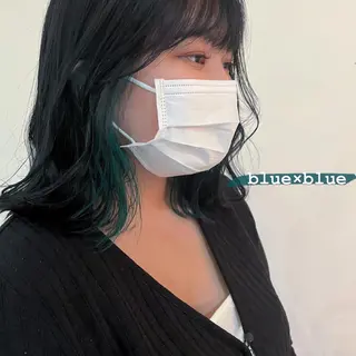 ミディアム カラー パーマ ヘアアレンジ メンズ キッズ ネイル マツエク・マツパ Lisa 海外風スパイラルのヘアスタイル