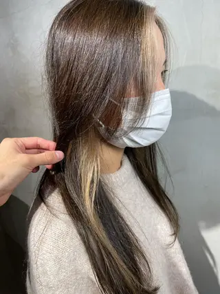 ロング メンズパーマ 工藤勇也のヘアスタイル