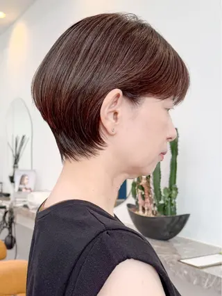 ショート 土井 優のヘアスタイル