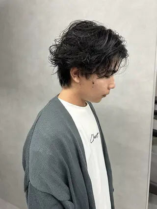 ショート カラー メンズ TheEctilo 江坂Yoshimi✨のヘアスタイル
