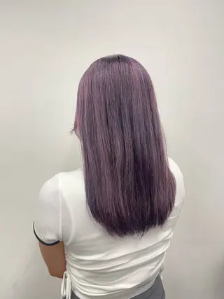 ロング カラー 色落ち綺麗🩰ハイ トーン🎀RINKAのヘアスタイル