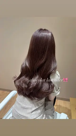 ロング カラー KANON 透明感カラー🎀のヘアスタイル