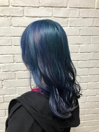 セミロング カラー welring hair salonのヘアスタイル