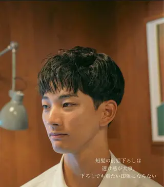 メンズ メンズショート タチカワユウキのヘアスタイル
