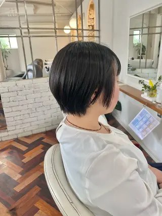 ショート Kazaoka Saraのヘアスタイル