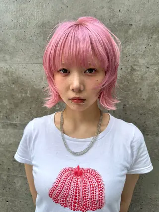 ショート カラー ディズニー大好き🏰 関谷彪のヘアスタイル