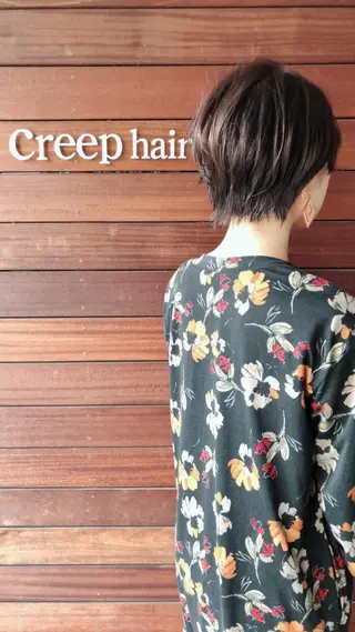 ショート カラー creep hair nozomiのヘアスタイル