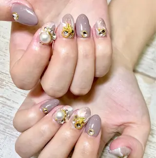 ネイル Lino+ ネイル&よもぎ蒸しのネイルデザイン