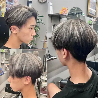 カラー メンズ 🌹ミラクル美容師 🌹くっぽのヘアスタイル