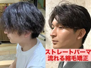 ショート パーマ メンズ 実績のメンズパーマ/ スナップフォト見てねのヘアスタイル