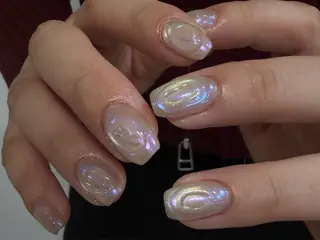 ショート 尾張 玖羽のネイルデザイン