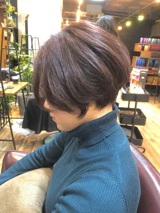 ショート カラー 増山 大起のヘアスタイル
