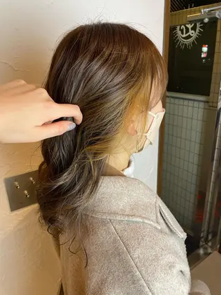ロング 清水 美雪のヘアスタイル