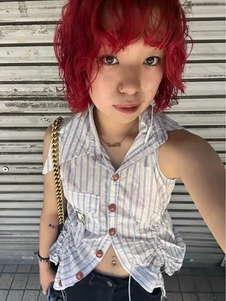 ショート カラー にこ / ボブカットのヘアスタイル
