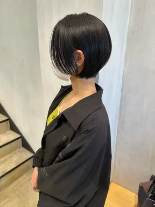 ショート ミゾブチ ユリカのヘアスタイル