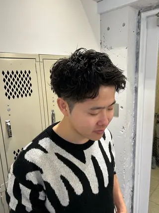 メンズ 天神大名メンズ特化 シュウのヘアスタイル