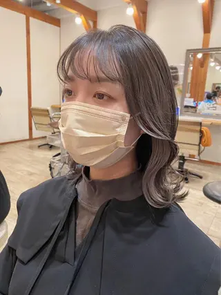ミディアム KAZUKI/ 髪質改善のヘアスタイル