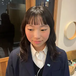 ロング 、 ハルナのヘアスタイル