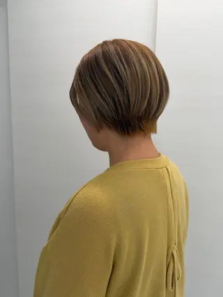 ショート 篠田 奈々のヘアスタイル