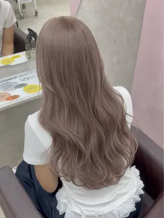ロング 中澤和貴 /ブリーチカラーのヘアスタイル