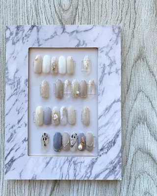 ネイル crystal ⭐︎ colorのネイルデザイン