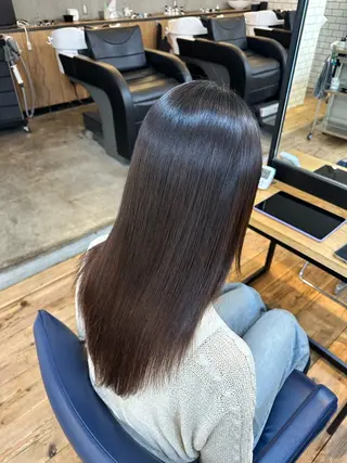 ロング 縮毛矯正&髪質改善 特化/ゆいのヘアスタイル