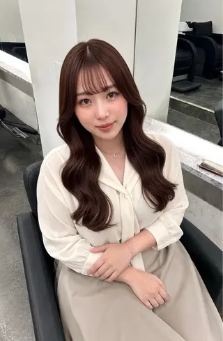 セミロング 田中 翔覇のヘアスタイル