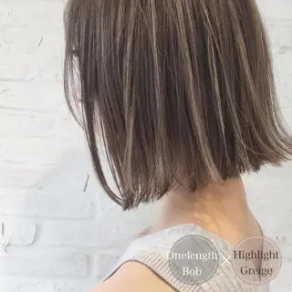 ショート カラー アンブレラカラー💫 フェイスフレーミングのヘアスタイル