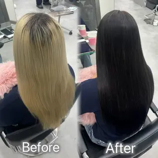ロング エクステ🫧艶カラー ┊︎momoha横浜のヘアスタイル