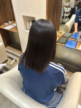 ロング 清野 海真のヘアスタイル