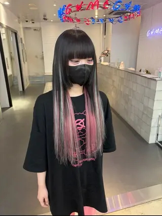 ショート MiRI💜地毛級 エクステ✖似合わせ技のヘアスタイル
