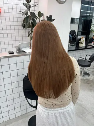 ロング カラー ヘアアレンジ 夕羽夢🍓矢場/ JILLSTUDIOのヘアスタイル