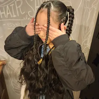 キッズ ヘアアレンジ ESTELA... OHARA のヘアスタイル