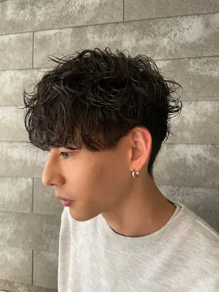 メンズ 三田 真穂のヘアスタイル