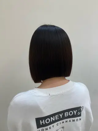 ショート 🌿レイヤー/ブリー チ/🌿‬JINのヘアスタイル
