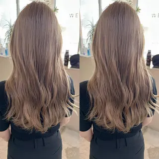 ロング カラー yoriダブルカラー 代表すがわらのヘアスタイル