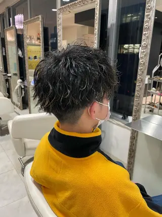 パーマ メンズ 優真/難波で 1番パーマが上手いのヘアスタイル