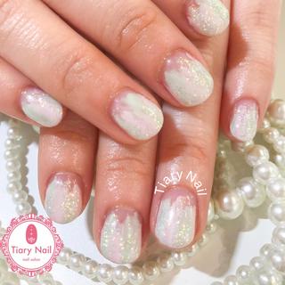 ネイル 💗🪽Tiary Nail🪽💗のネイルデザイン