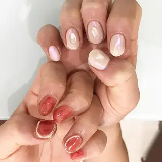 ネイル 板垣 綾乃のネイルデザイン