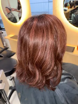 カラー elk. SALA🫟🫧のヘアスタイル