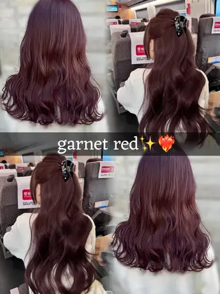 ロング カラー ParveMix シンザトユヅキのヘアスタイル