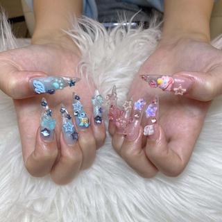 ネイル ANH ゴテゴテ ネイルスタジオのネイルデザイン