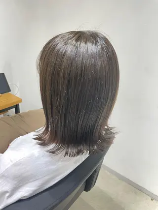 ミディアム anB Bのヘアスタイル