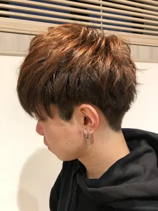 カラー メンズ 似合う髪型見つけます AYAKAのヘアスタイル