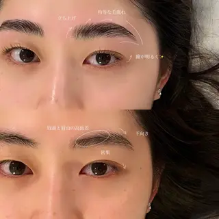 マツエク・マツパ 吉祥寺kasumi 🌛eye/browのマツエク・マツパデザイン